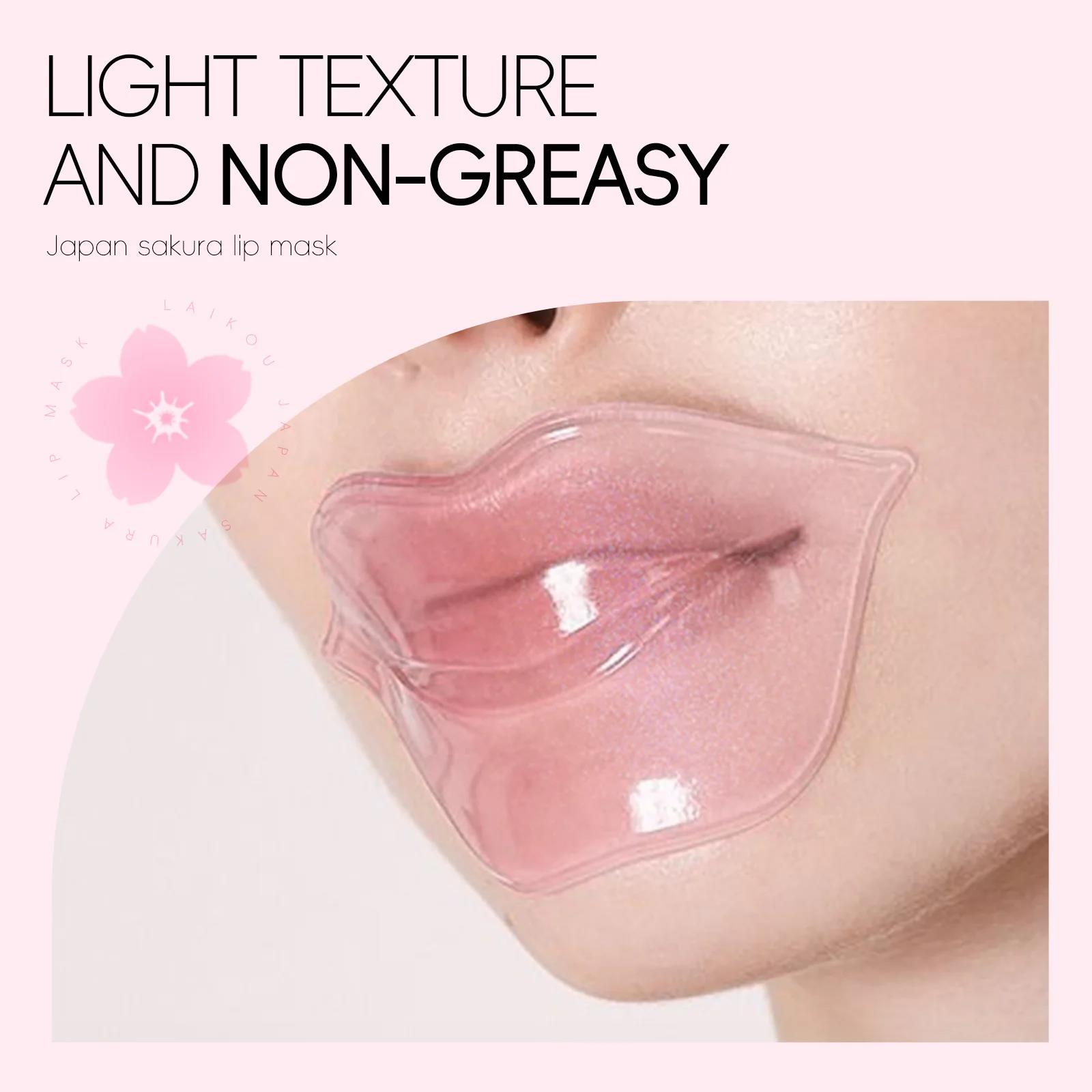 Night Cream - Masque à lèvres au collagène Sakura