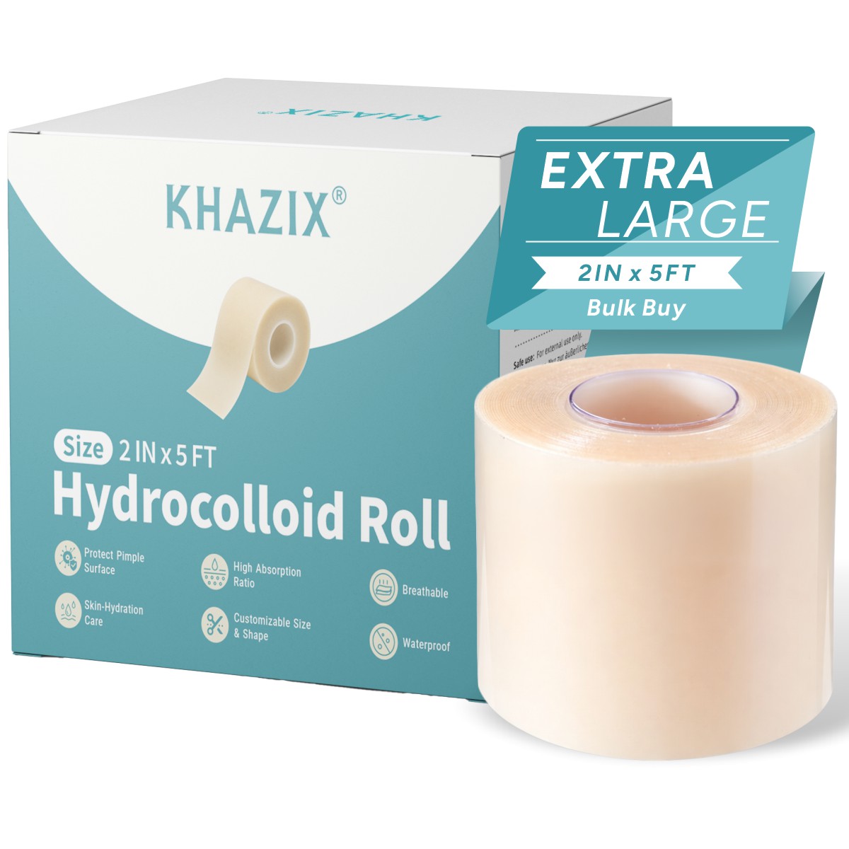 Face Oil - Pansement hydrocolloïde KHAZIX en rouleau 2