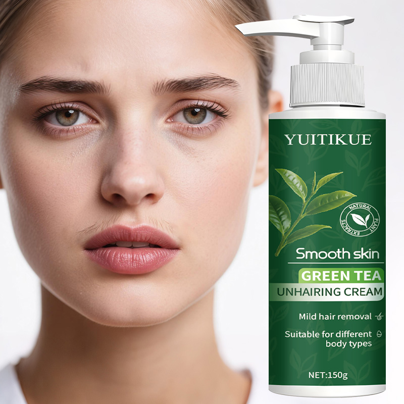 Body Lotion - Crème dépilatoire au thé vert YUITIKUE