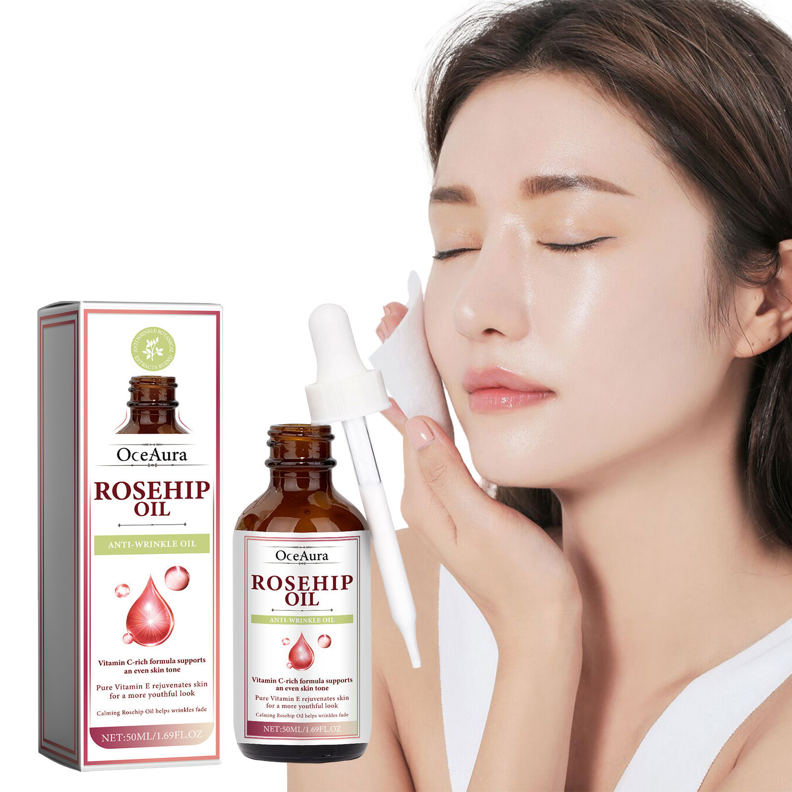Face Oil Rosehip - Sérum Visage à l'Huile de Rose