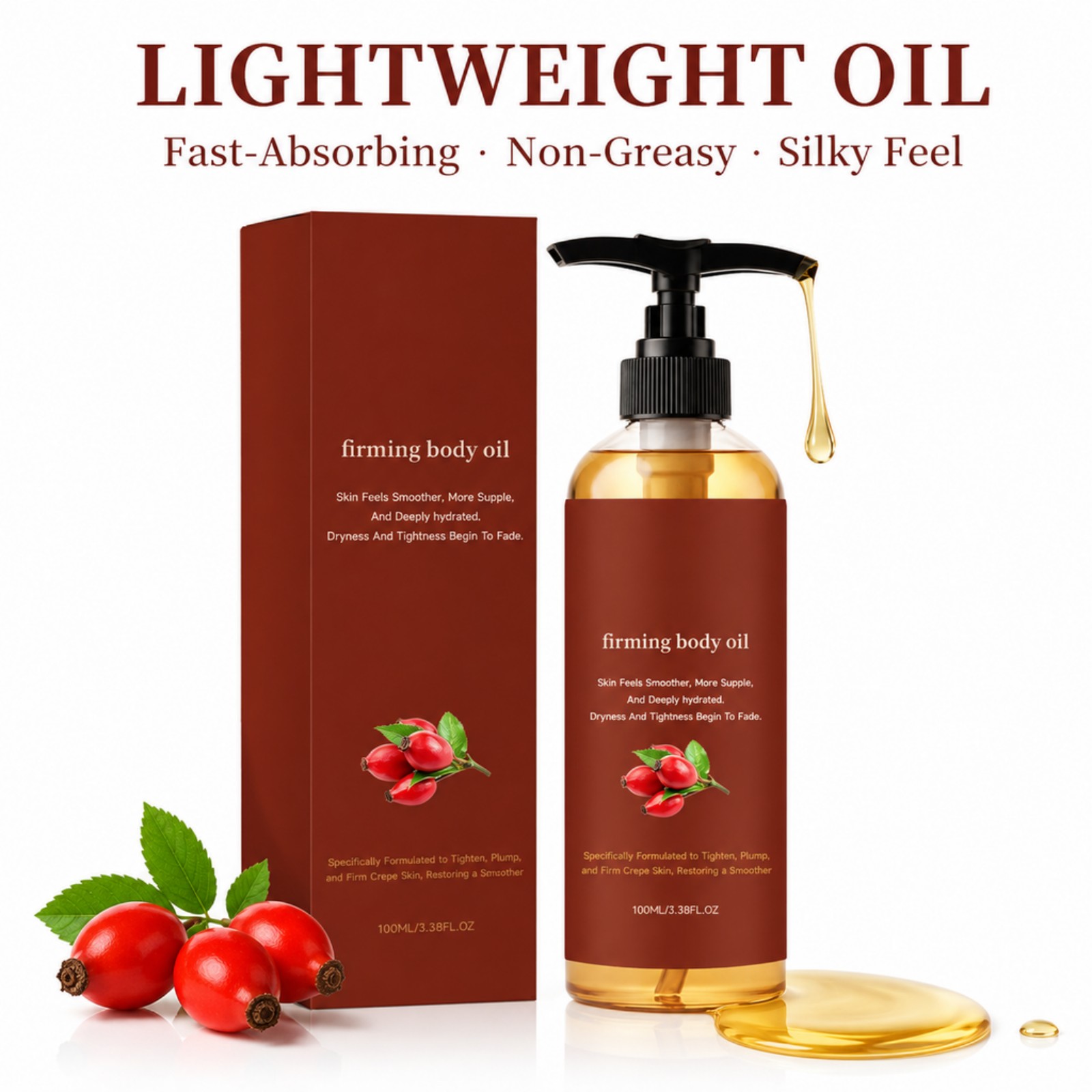 Huile corporelle raffermissant - Face Oil Rosehip avis et prix