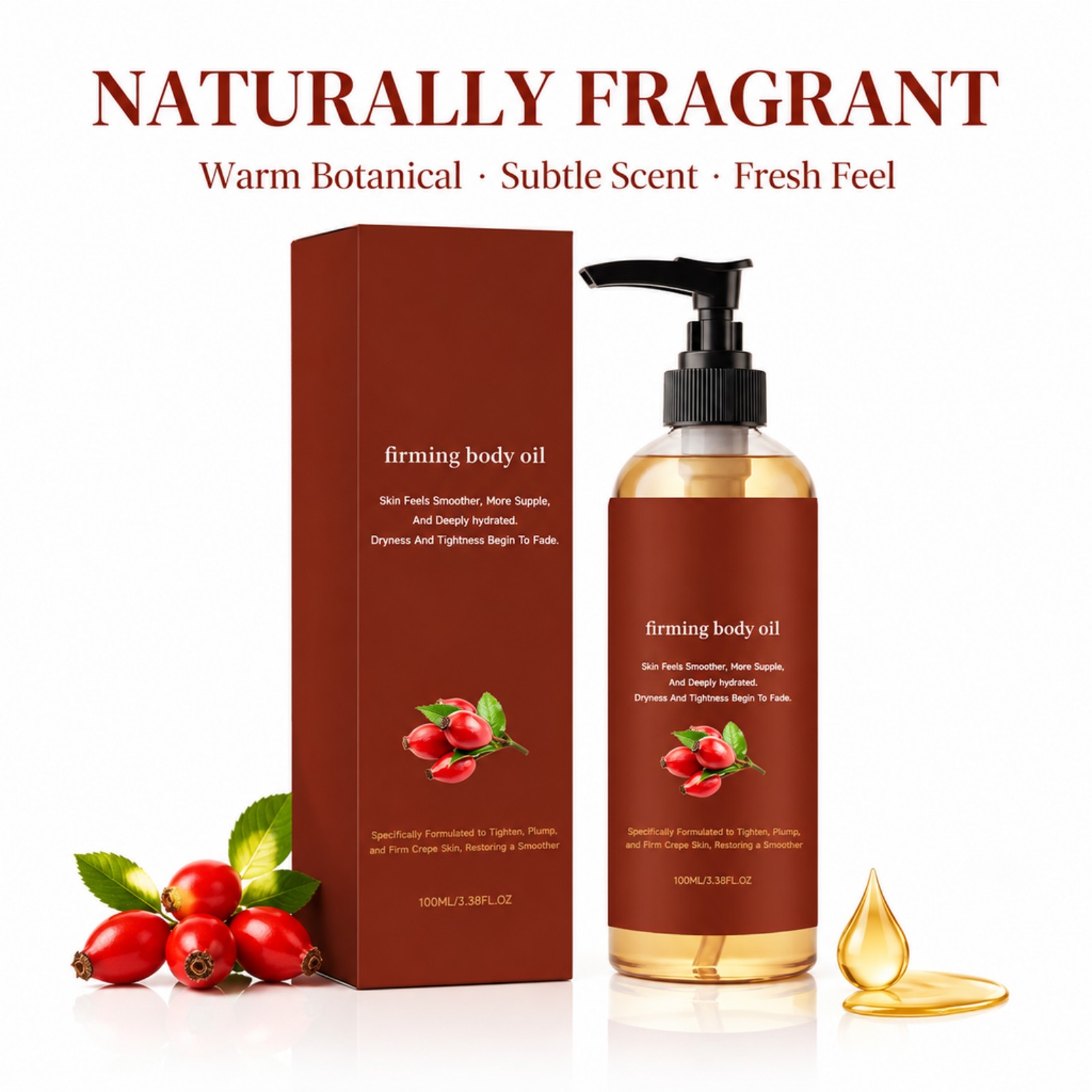 Huile corporelle raffermissant - Face Oil Rosehip avis et prix
