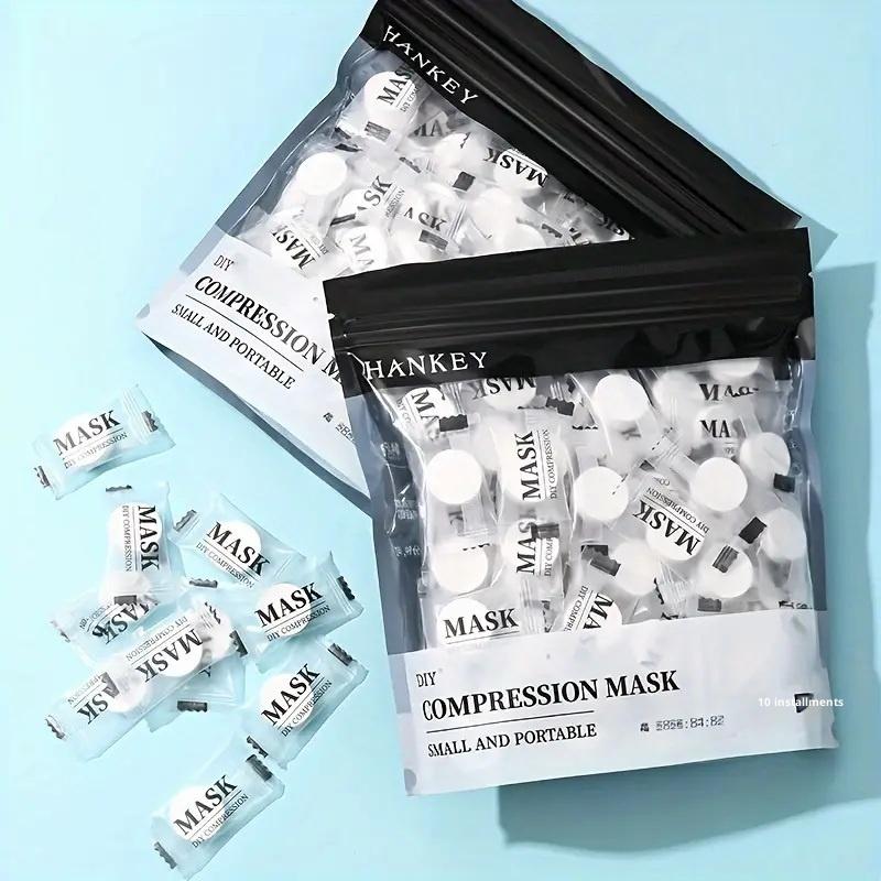 100 masques faciaux compressés - Face Mask Skincare avis et prix