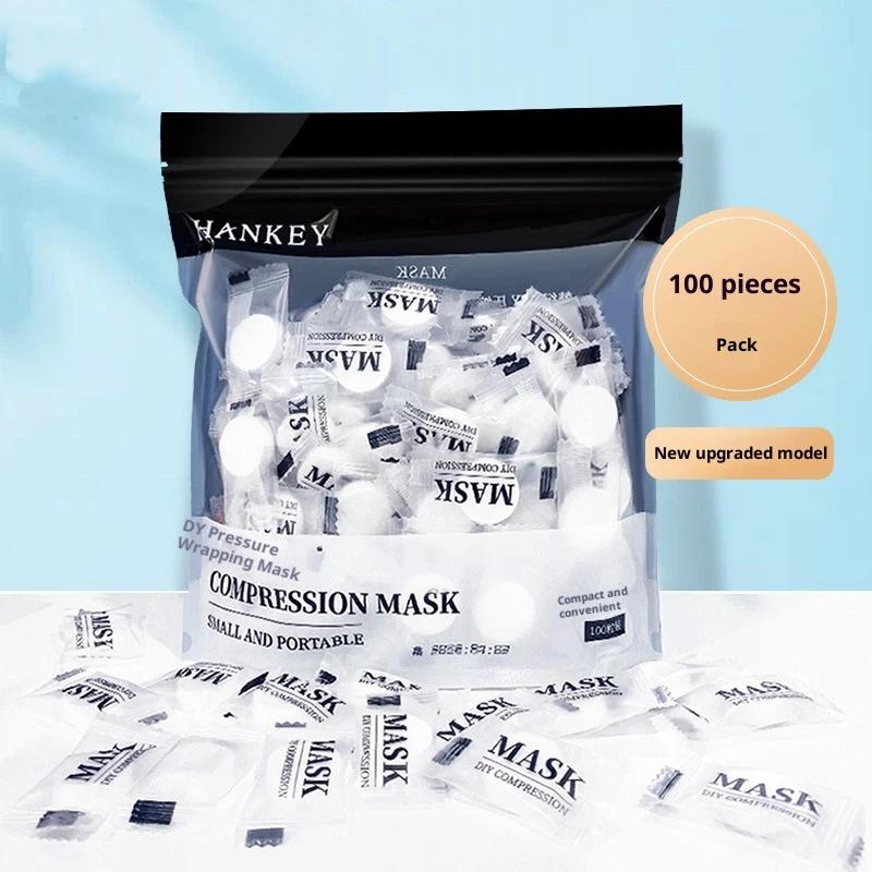 100 masques faciaux compressés - Face Mask Skincare avis et prix
