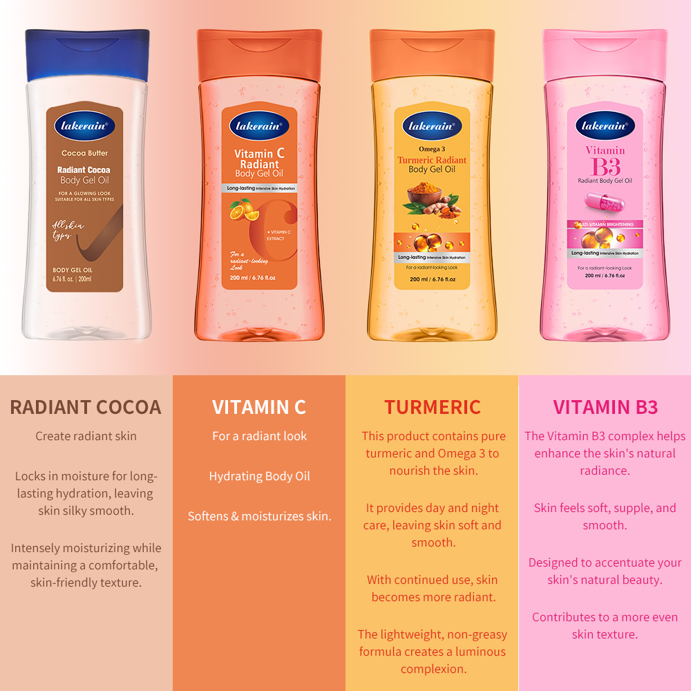 Huile-Gel Corporelle Éclatante - Vitamin C Serum avis et prix