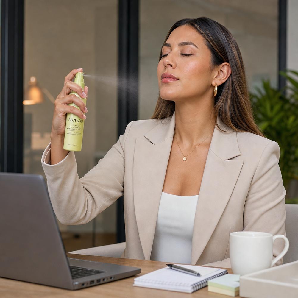 Brume faciale Arencia au gluta - Vitamin C Serum avis et prix