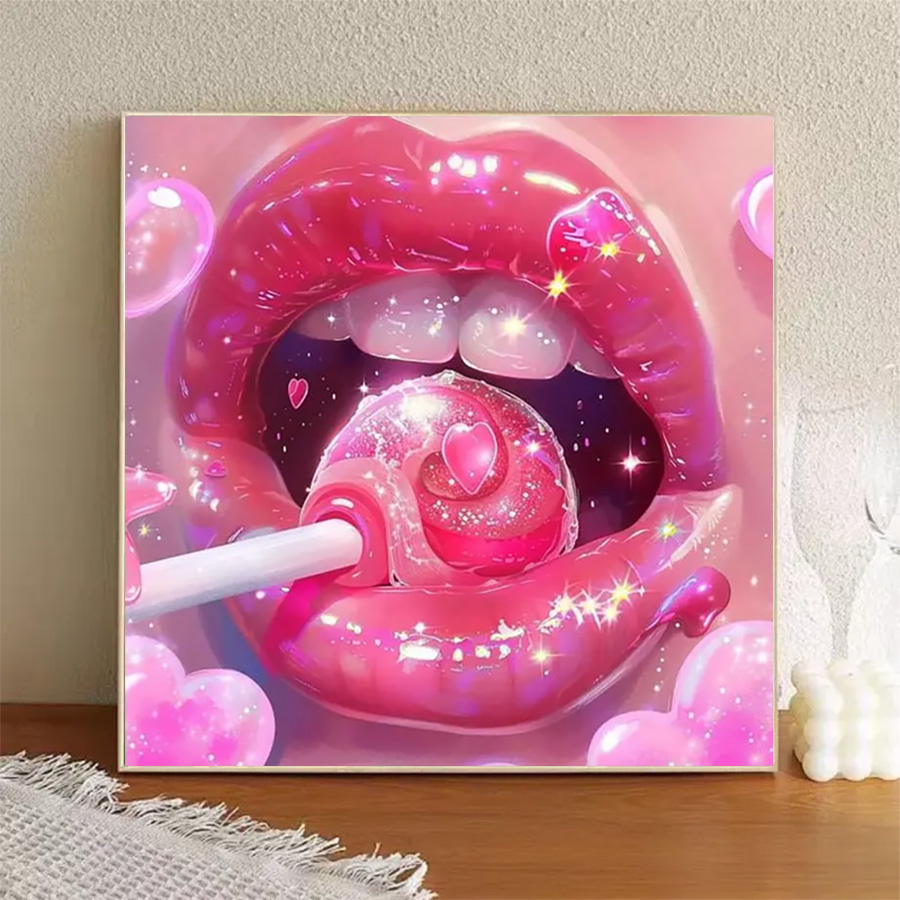 1 pièce - 5D-DIY - Tissu floqu - Lip Balm avis et prix
