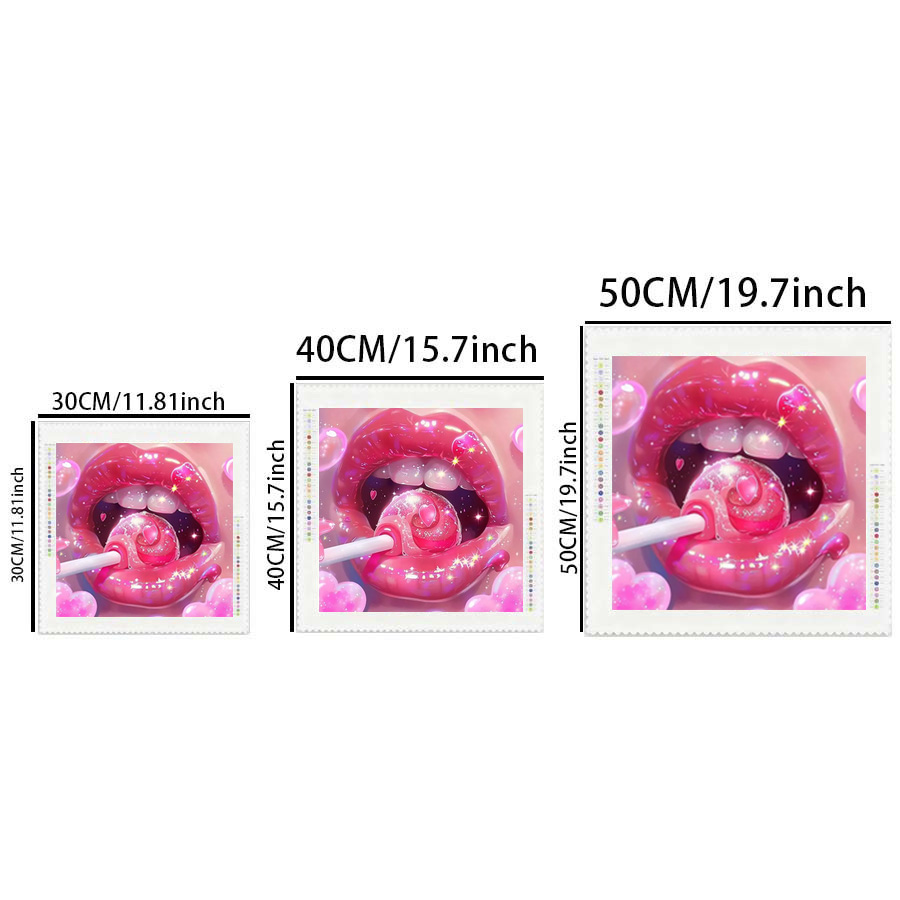 1 pièce - 5D-DIY - Tissu floqu - Lip Balm avis et prix