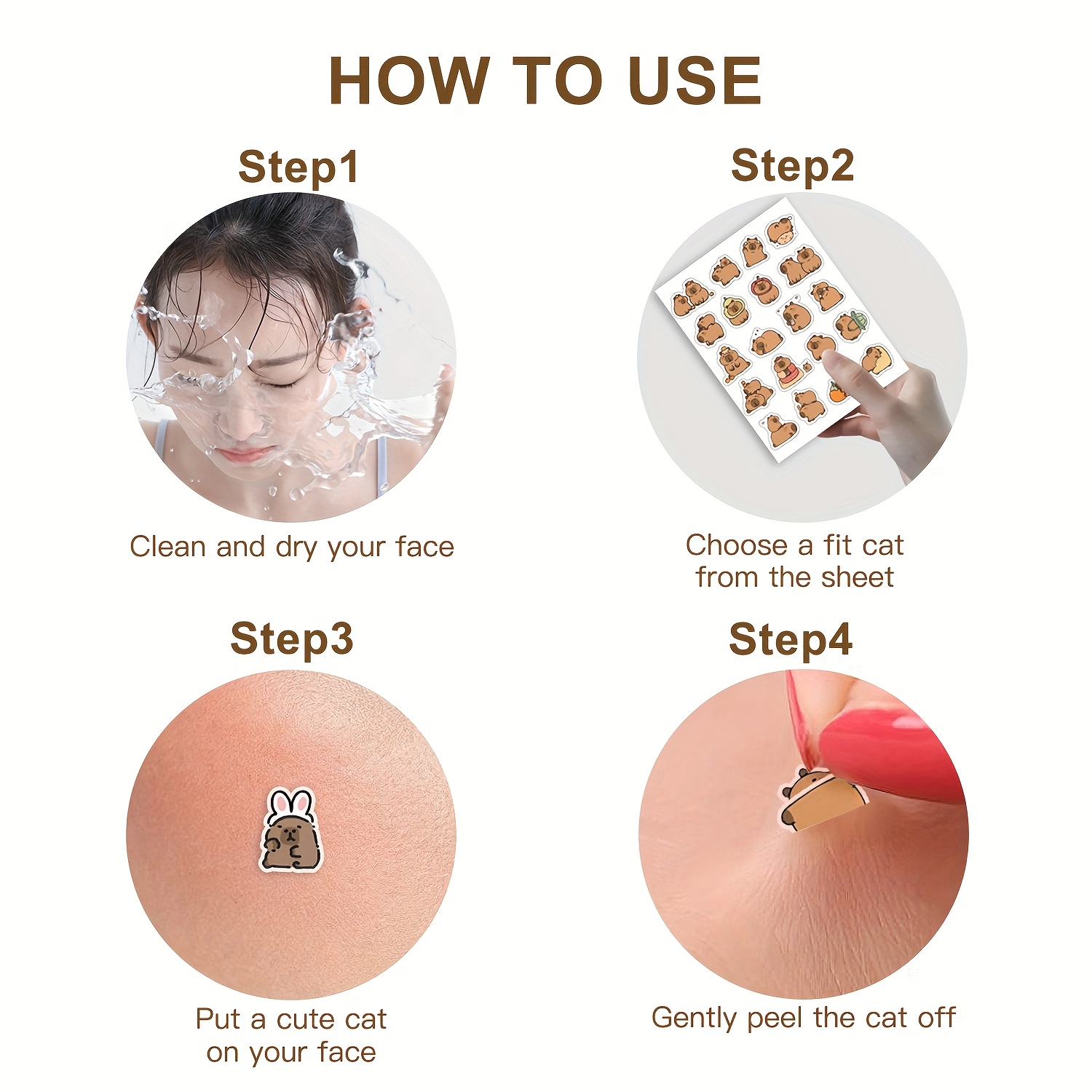 Patchs anti-boutons en forme d - Face Oil avis et prix