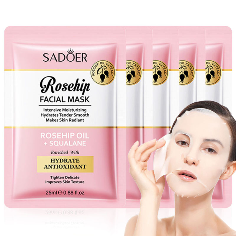 5/10 pièces SADOER Rose musqué - Face Oil Rosehip avis et prix
