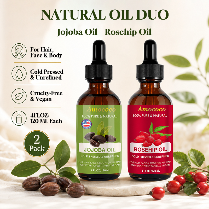 Amococo 2 pièces Huile de Jojo - Face Oil Rosehip avis et prix