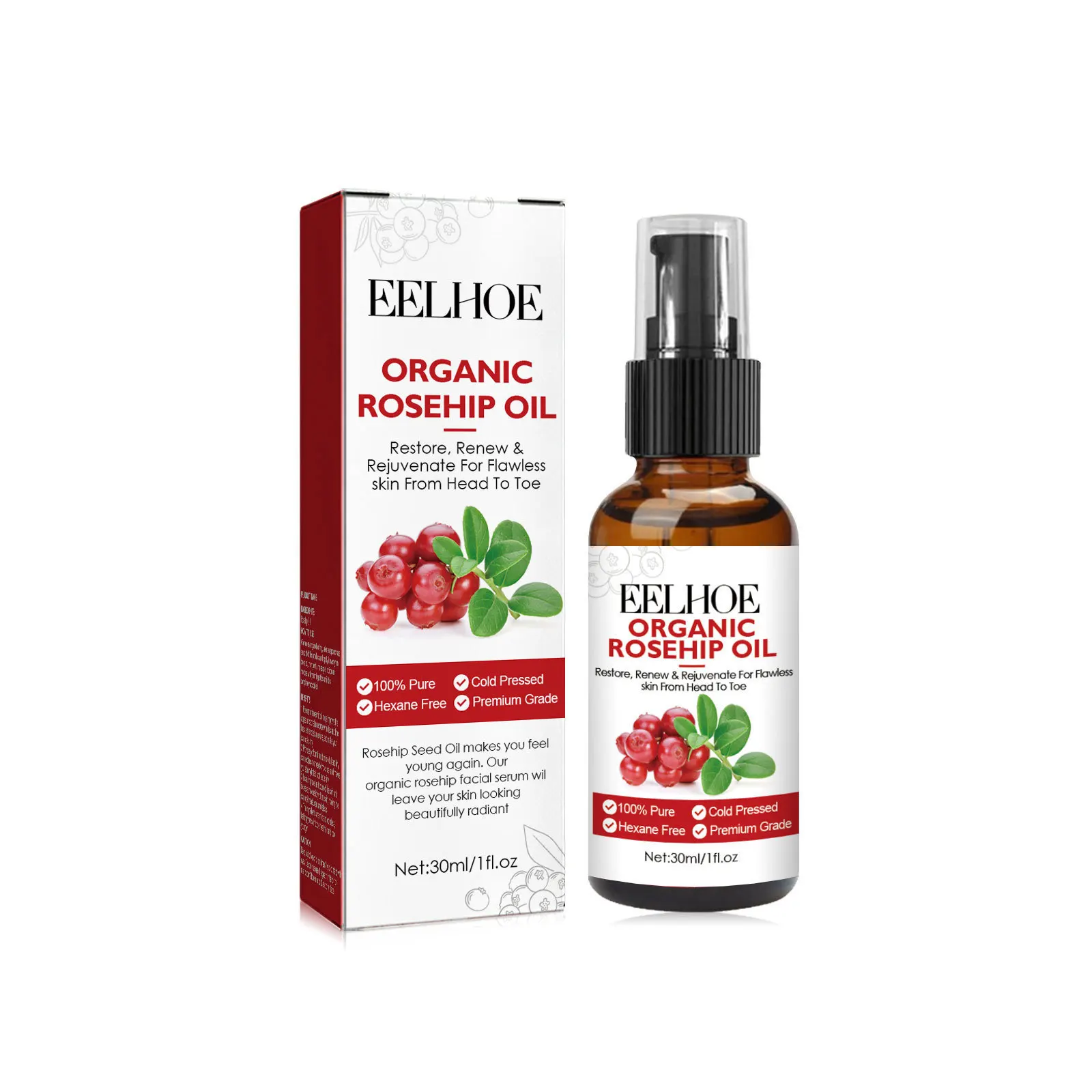 Sérum pour le visage à l'huile - Face Oil Rosehip avis et prix