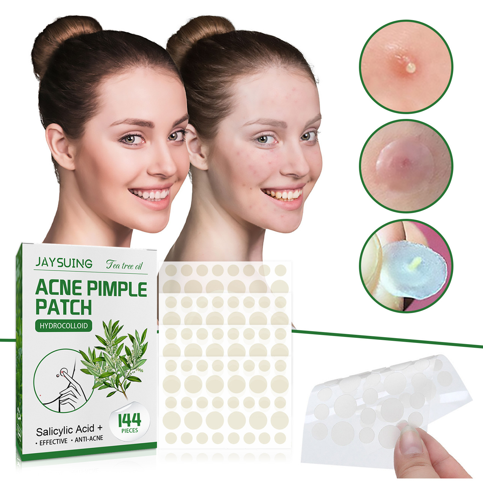 Patchs hydrocolloïdes contre l - Face Oil avis et prix